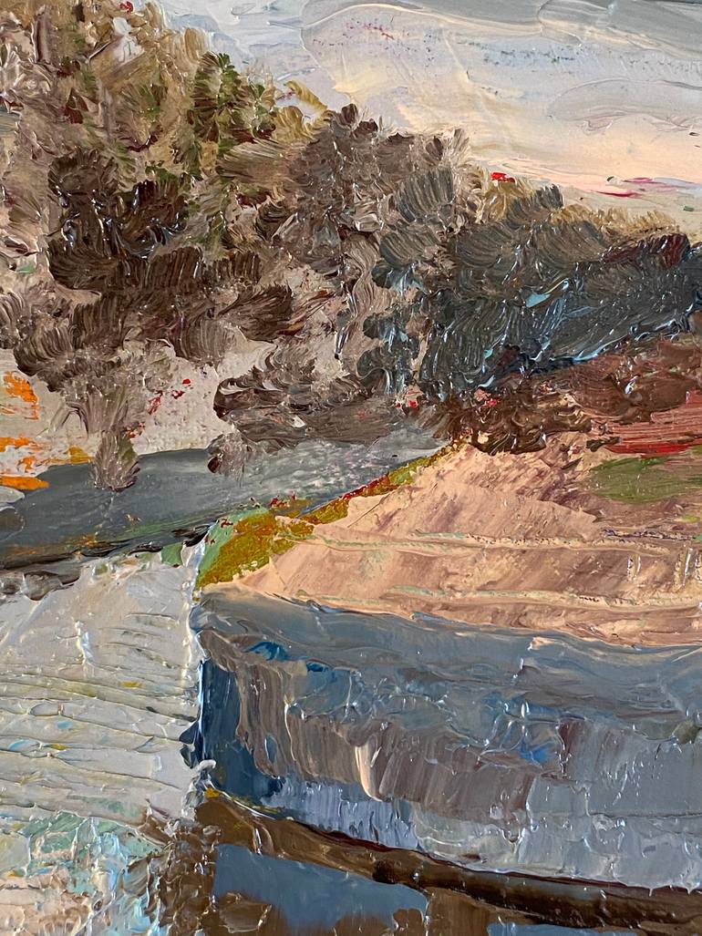 Original Contemporary Landscape Painting by Sergius Pavlov