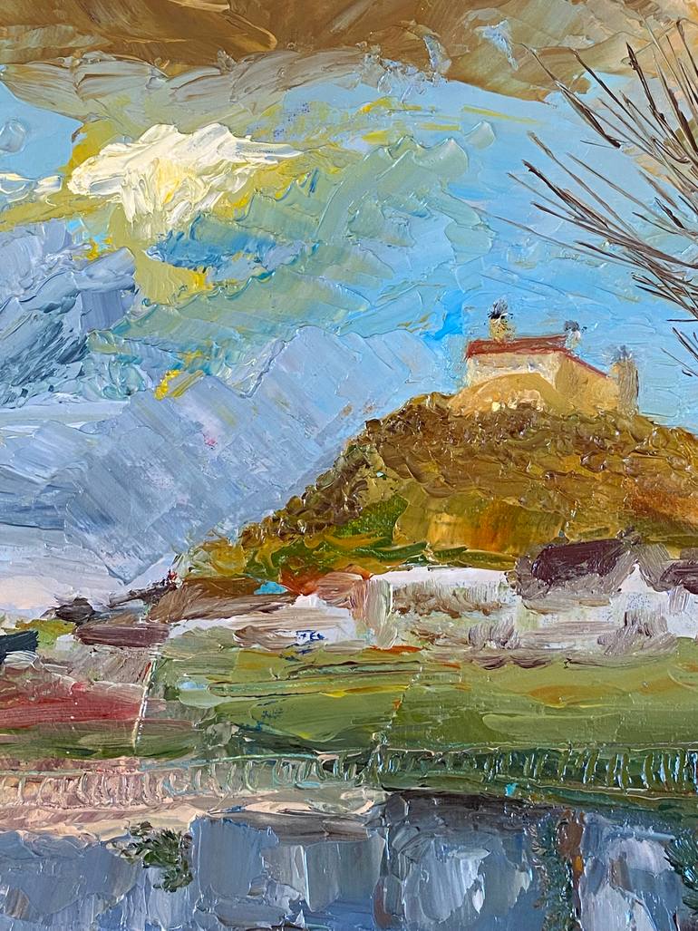 Original Contemporary Landscape Painting by Sergius Pavlov