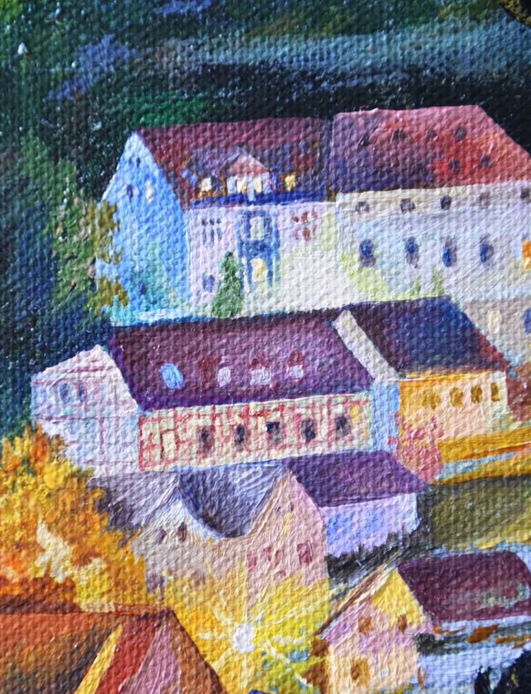 Original Impressionism Landscape Painting by Sergius Pavlov