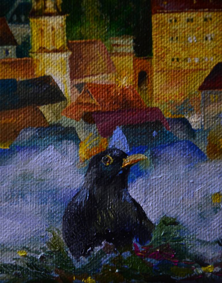 Original Impressionism Landscape Painting by Sergius Pavlov