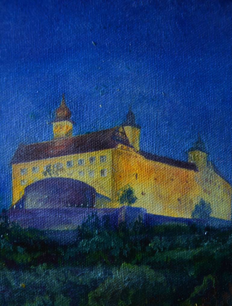 Original Impressionism Landscape Painting by Sergius Pavlov