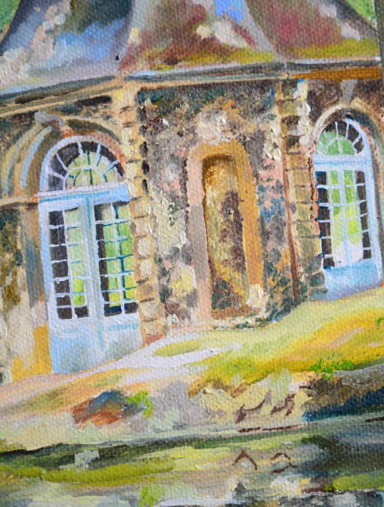 Original Neo-impressionism Landscape Painting by Sergius Pavlov