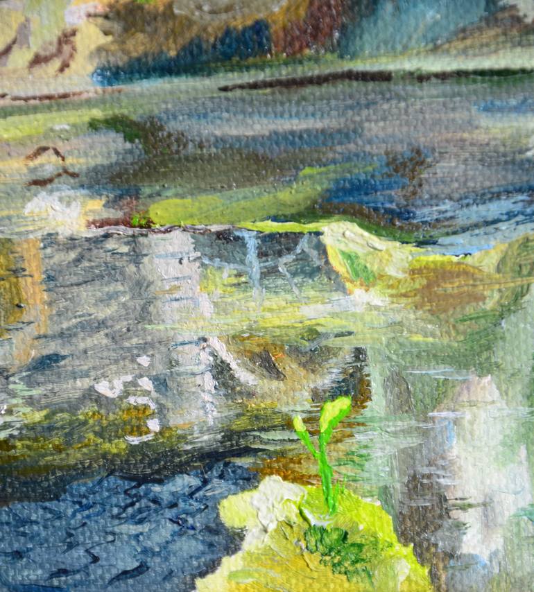 Original Neo-impressionism Landscape Painting by Sergius Pavlov