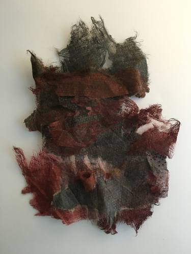 Original Abstract Expressionism Abstract Sculpture by Sandra Gail Teichmann-Hillesheim