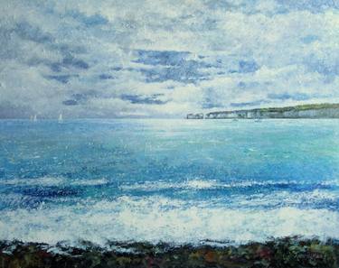 Original Fine Art Seascape Paintings by john dimech