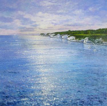 Original Fine Art Seascape Paintings by john dimech