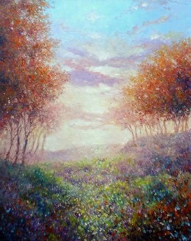 Original Impressionism Landscape Paintings by john dimech