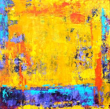 Original Abstract Expressionism Abstract Paintings by john dimech