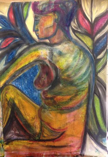 Original Expressionism Nude Paintings by Glynnis Abraham