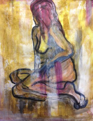 Original Expressionism Nude Paintings by Glynnis Abraham