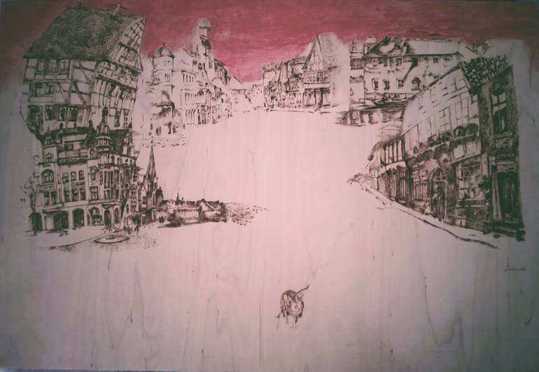 Original  Drawing by emma thomas
