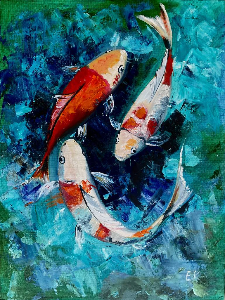 Original  Painting by ekaterina kalinina