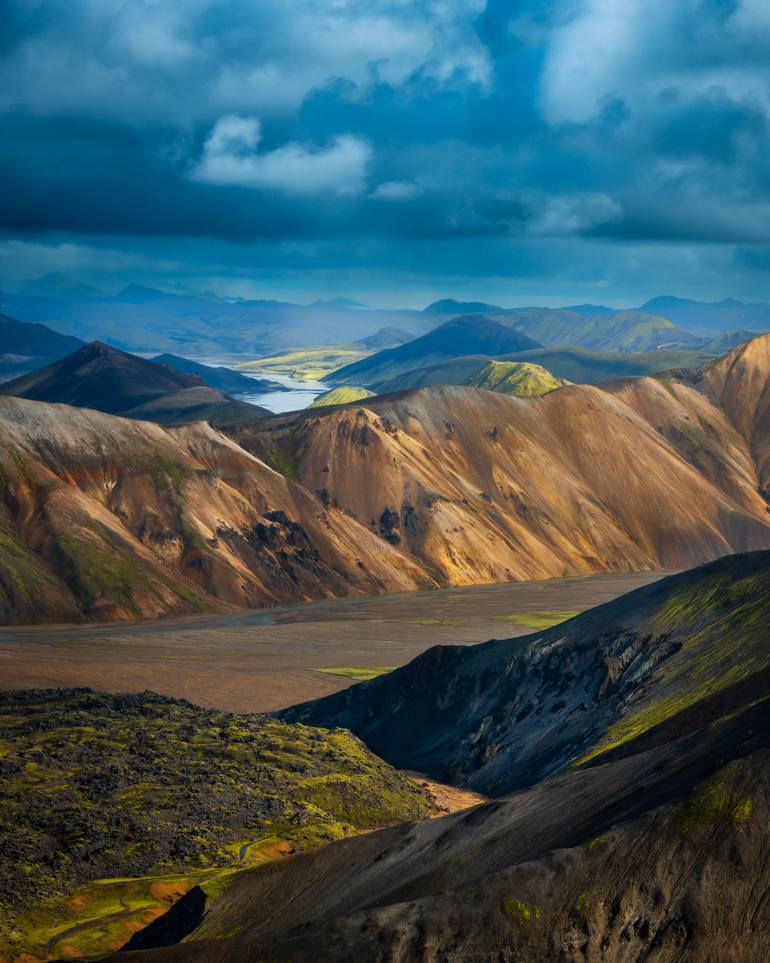 Original Landscape Photography by Sharon Tribelsky | Abstract Art on Paper | Colors of the Volcanic Earth