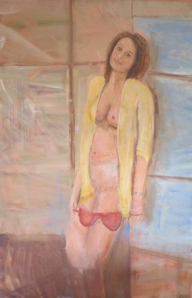 Original Figurative Nude Paintings by C F
