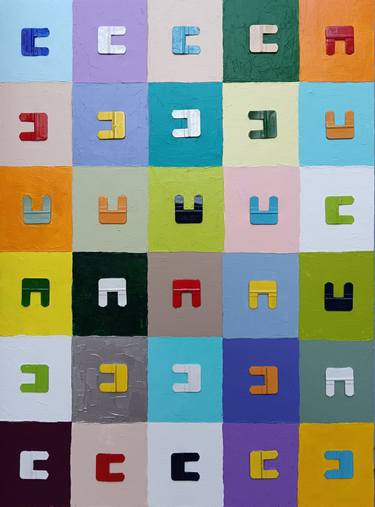 Original Abstract Politics Mixed Media by Miguel Mochon