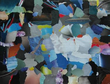 Print of Abstract Collage by Miguel Mochon