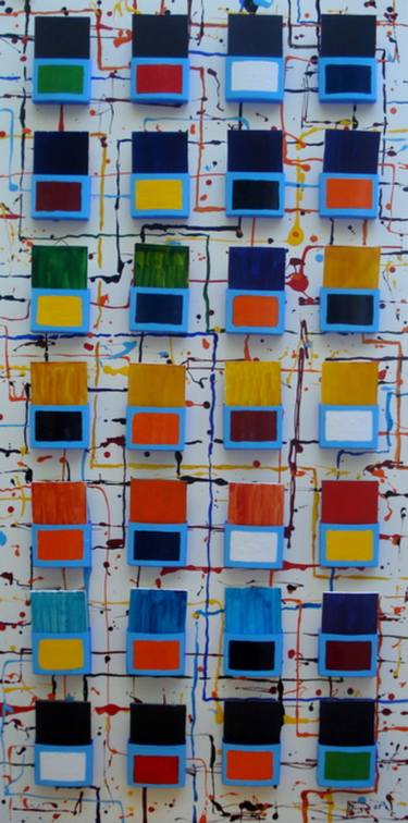 Original Abstract Paintings by Miguel Mochon