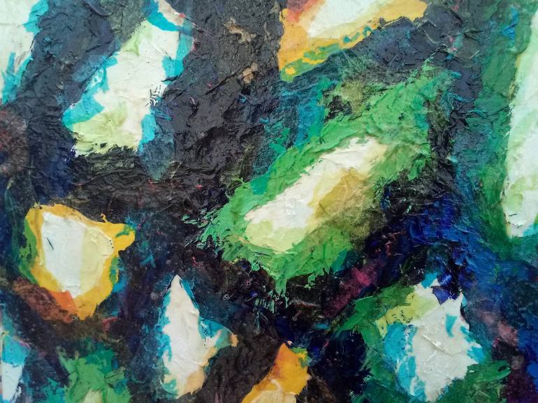 Original Abstract Painting by Miguel Mochon