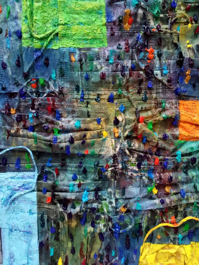 Original Conceptual Abstract Collage by Miguel Mochon