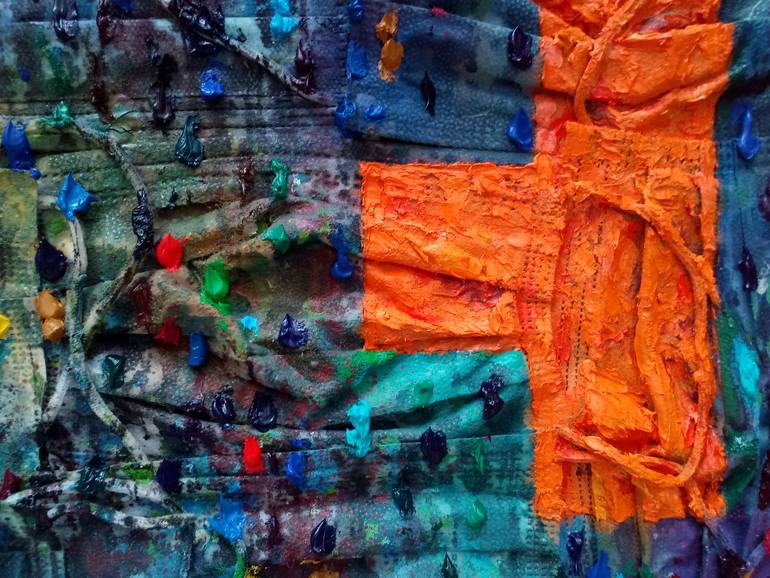 Original Conceptual Abstract Collage by Miguel Mochon