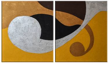 Original Abstract Painting by Michael Kuelbel