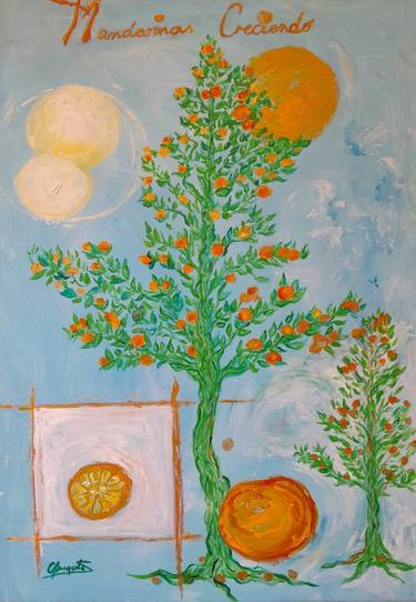 Mandarinas Creciendo o Growing Tangerines thumb