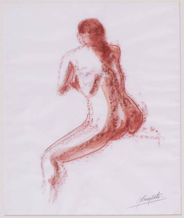 Print of Women Drawings by Carolina Busquets Sanhueza