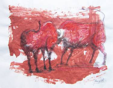 Print of Expressionism Animal Drawings by Carolina Busquets Sanhueza