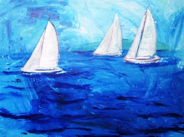 Original Fine Art Seascape Paintings by Carolina Busquets Sanhueza