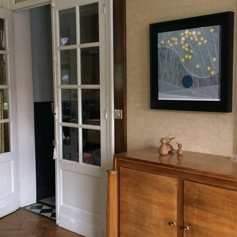 Original Abstract Painting by Virginie Gallois