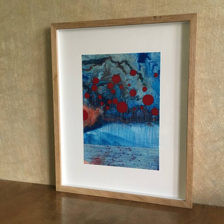 Original Abstract Drawing by Virginie Gallois