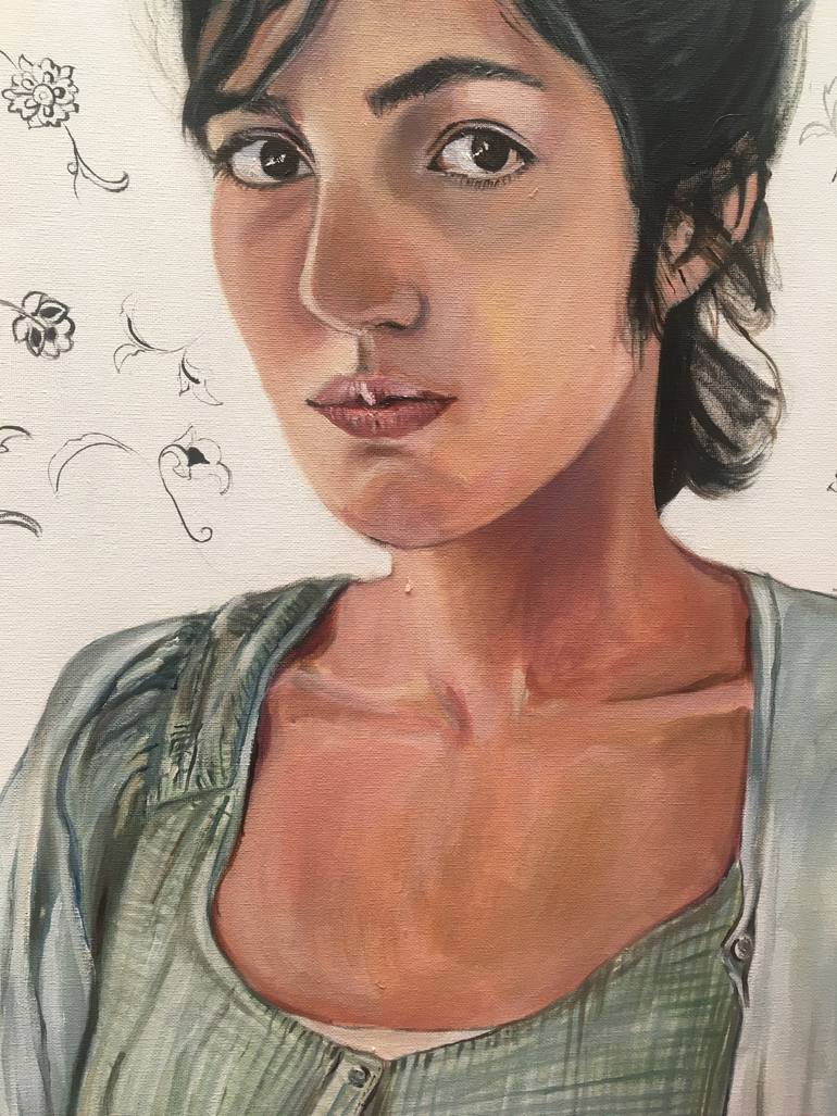 Original Other People Painting by Maliheh Zafarnezhad