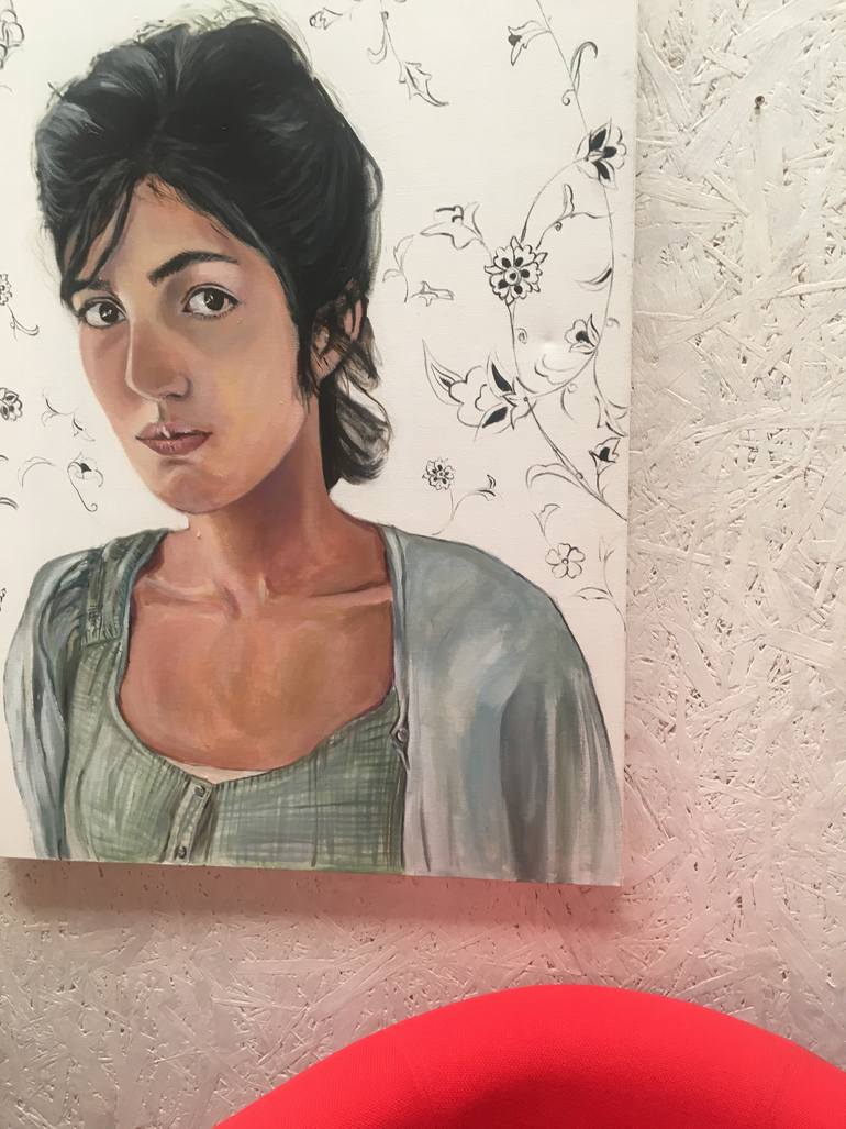 Original Other People Painting by Maliheh Zafarnezhad