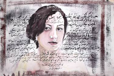 Original People Printmaking by Maliheh Zafarnezhad