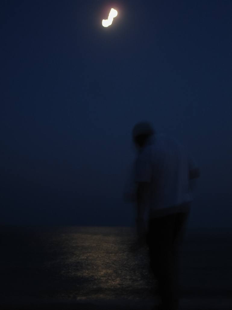 Original People Photography by Denis Li | Conceptual Art on Paper | Spirits of the Mountain Lake 02
