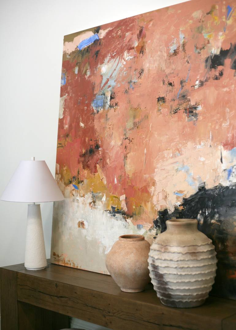 Original Abstract Expressionism Abstract Painting by Julia Klimova