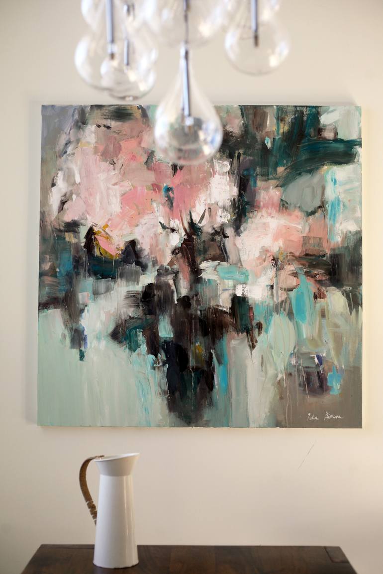 Original Expressionism Abstract Painting by Julia Klimova