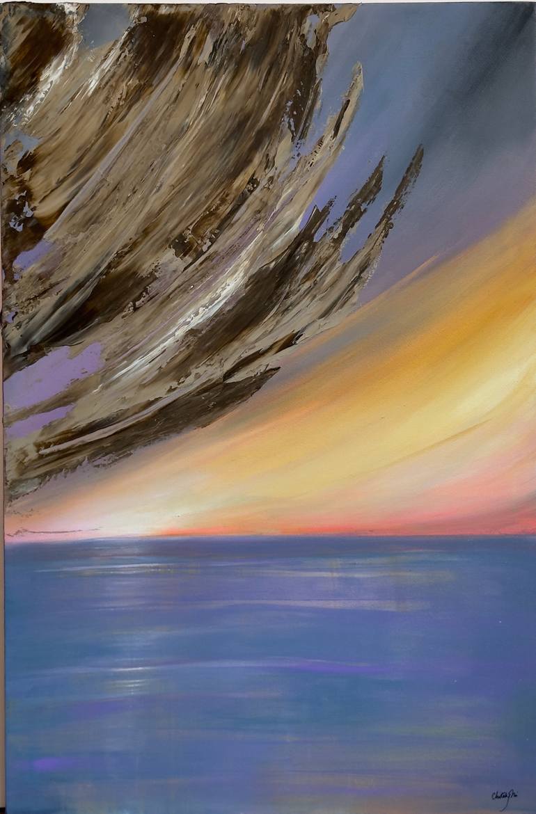 Original Abstract Painting by Chitakshi Singla | Abstract Expressionism Art on Canvas | Where Silence Settles