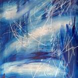 Original Abstract Paintings by Krisztina Horvath