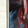Large abstract painting in oil.
Inspired by the issue of rising temperatures.

This artwork is on high quality linen stretched on lightweight aluminum (see one of the added images) and will be shipped in a wooden crate.
On request this artwork can also be shipped as a canvas rolled and delivered in a tube.

A thin layer of varnish (Gamblin) protects this artwork against UV and dust. Signed at the back. Edges are painted, no frame required. Ready to hang.