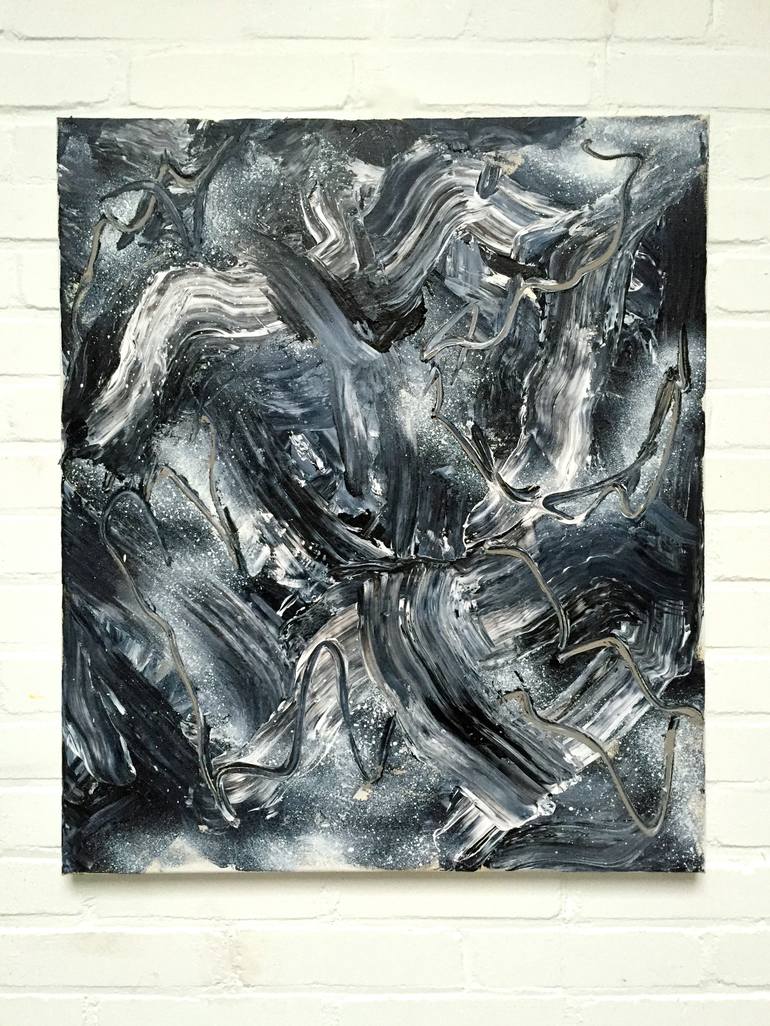Original Abstract Painting by Krisztina Horvath