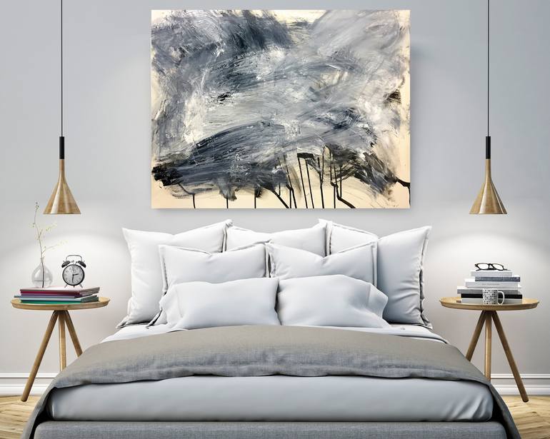 Original Abstract Painting by Krisztina Horvath