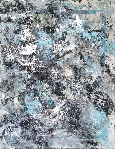 Print of Abstract Expressionism Abstract Paintings by Krisztina Horvath