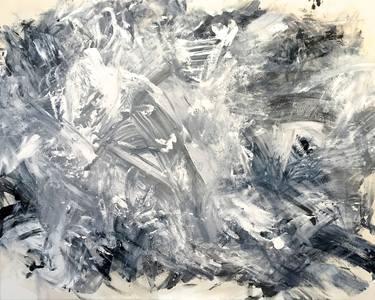 Original Abstract Expressionism Abstract Paintings by Krisztina Horvath