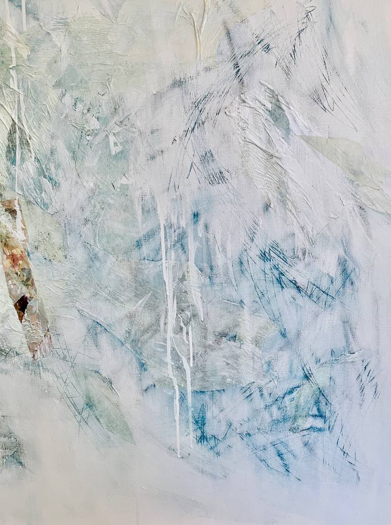 Original Abstract Expressionism Abstract Painting by Krisztina Horvath