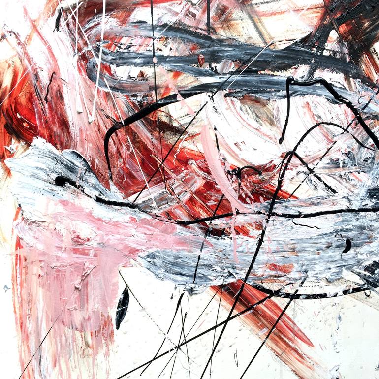 Original Abstract Painting by Krisztina Horvath