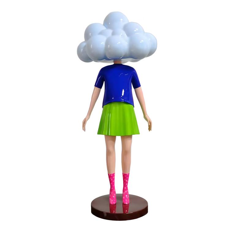Original Fantasy Sculpture by Hugo Brun | Contemporary Art on Fiberglass | Mrs Kloud