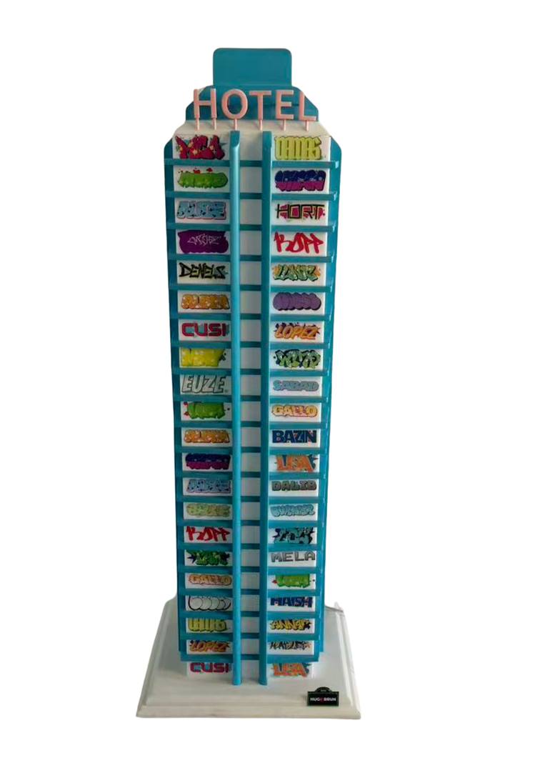 Original Cities Sculpture by Hugo Brun | Pop Art Art on Resin | OCEANWIDE PLAZA