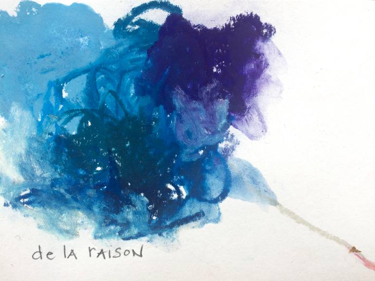 Original Abstract Painting by Benedicte Caillat