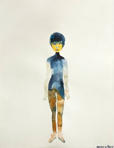 Original Abstract Expressionism Women Paintings by Tou Toa